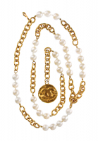 Колье-пояс Chanel с жемчужинами