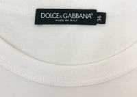 Белая футболка Dolce&Gabbana