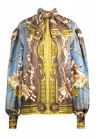 Шелковая блузка Hermès 