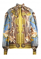 Шелковая блузка Hermès 