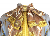 Шелковая блузка Hermès 