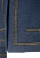 Темно-синий жакет Chanel