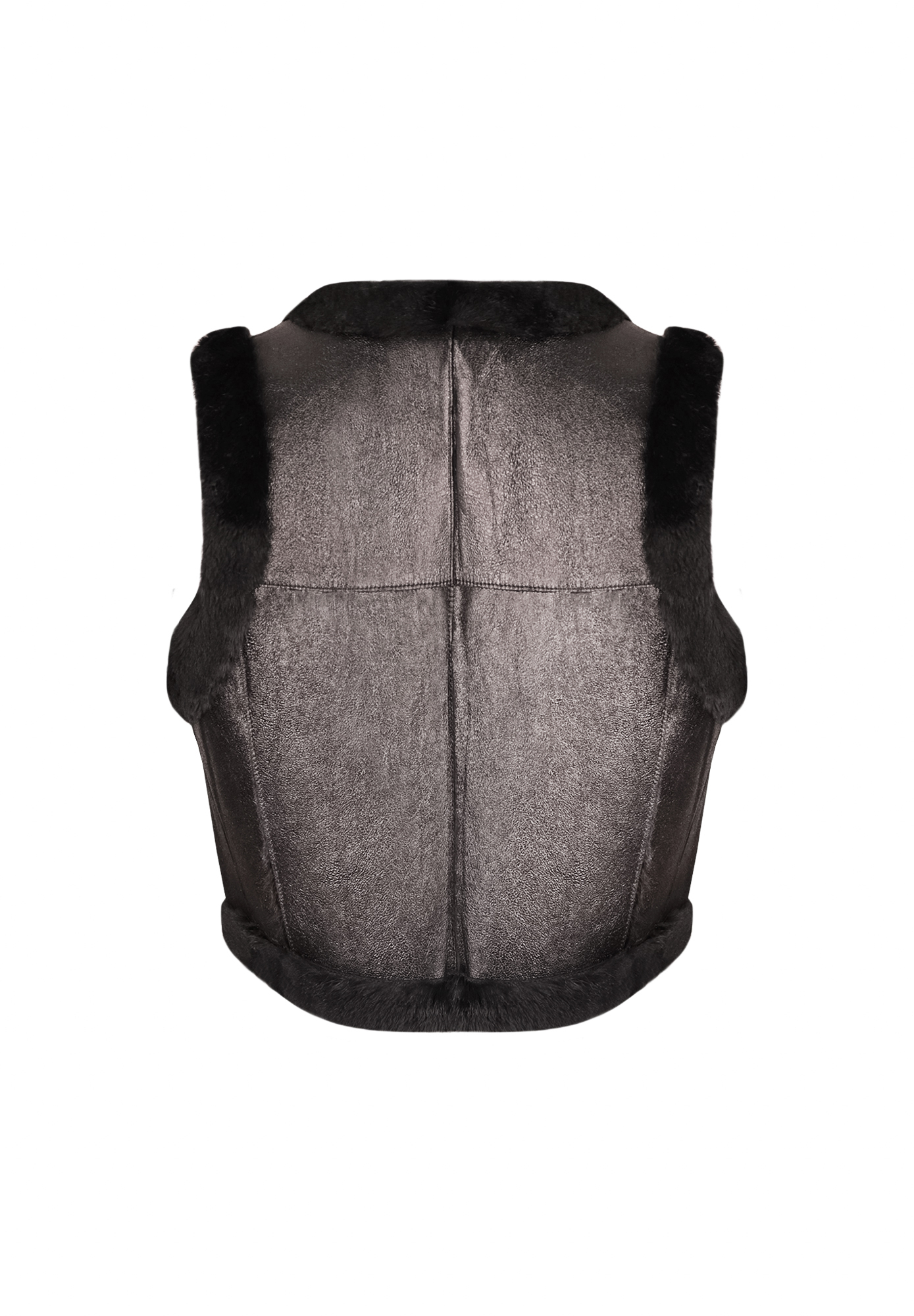 Жилет Chanel с меховой оторочкой