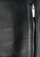 Черные кожаные брюки Christian Dior