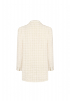 Удлиненный жакет Chanel в клетку