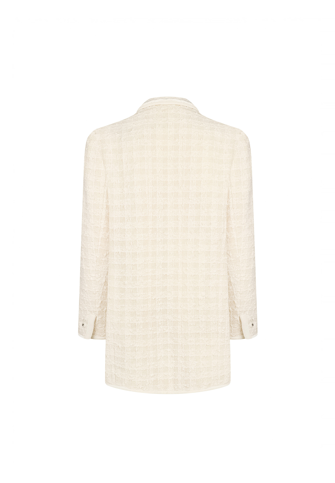 Удлиненный жакет Chanel в клетку