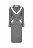 Костюм Christian Dior с кружевом