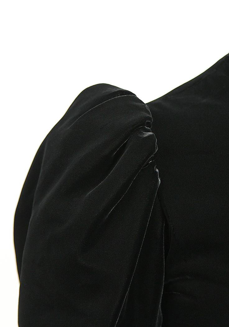 Бархатное платье Yves Saint Laurent haute couture