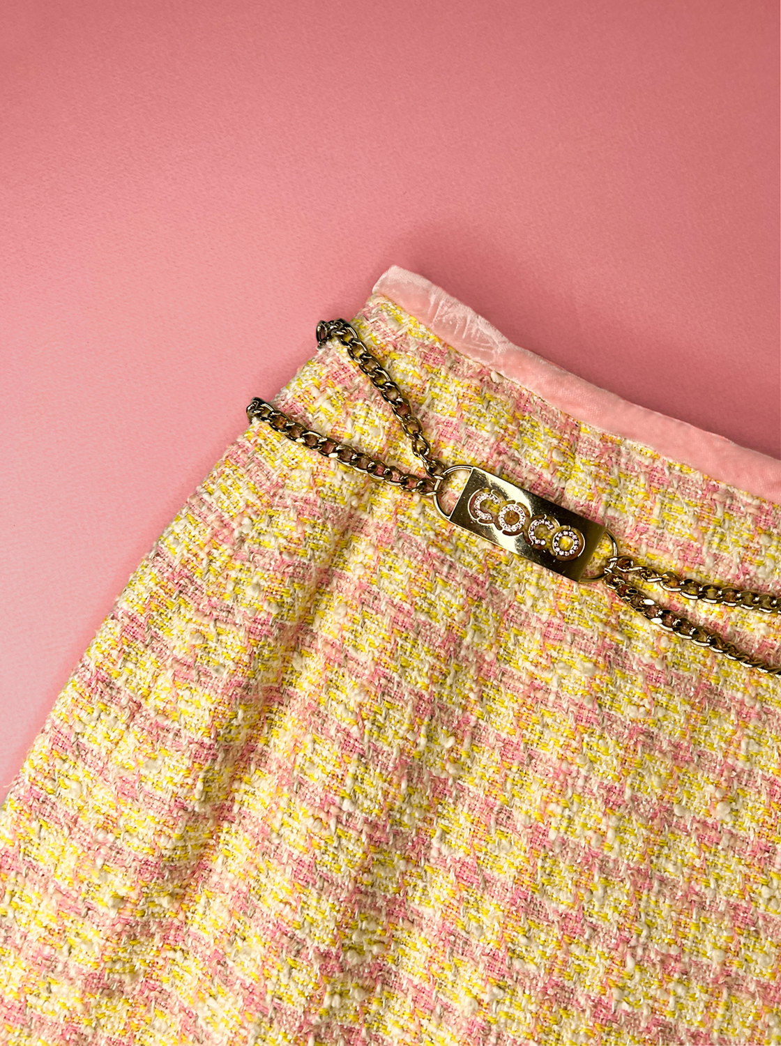 Пояс Chanel в виде цепи