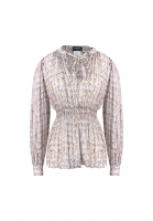 Блузка Chanel с принтом