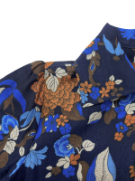 Синяя блузка Yves Saint Laurent