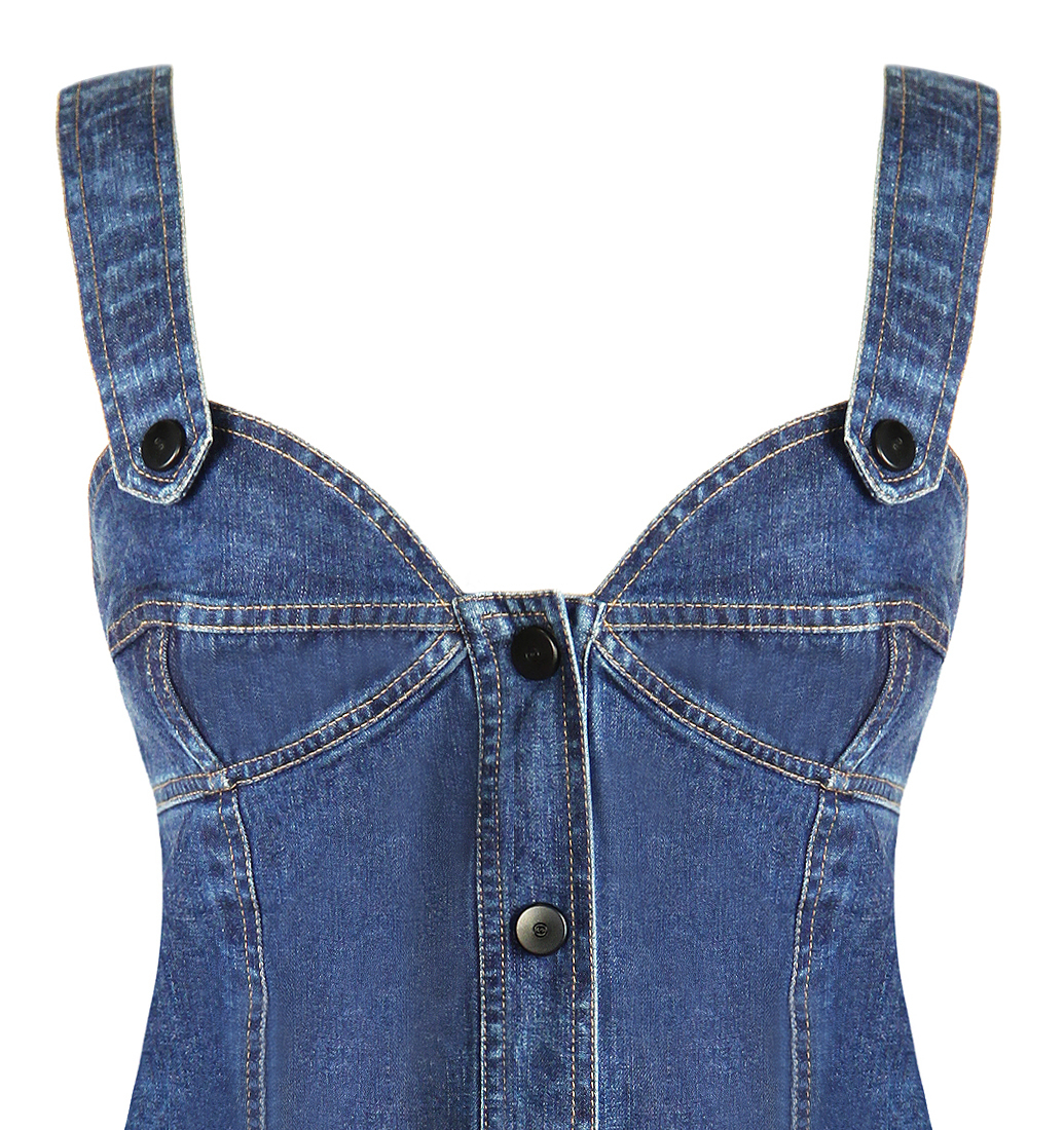 Платье Chanel из денима