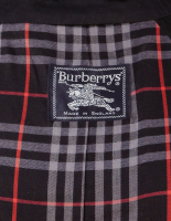 Темно-синий тренч Burberry