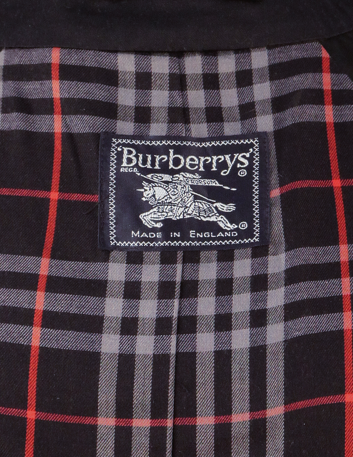 Темно-синий тренч Burberry