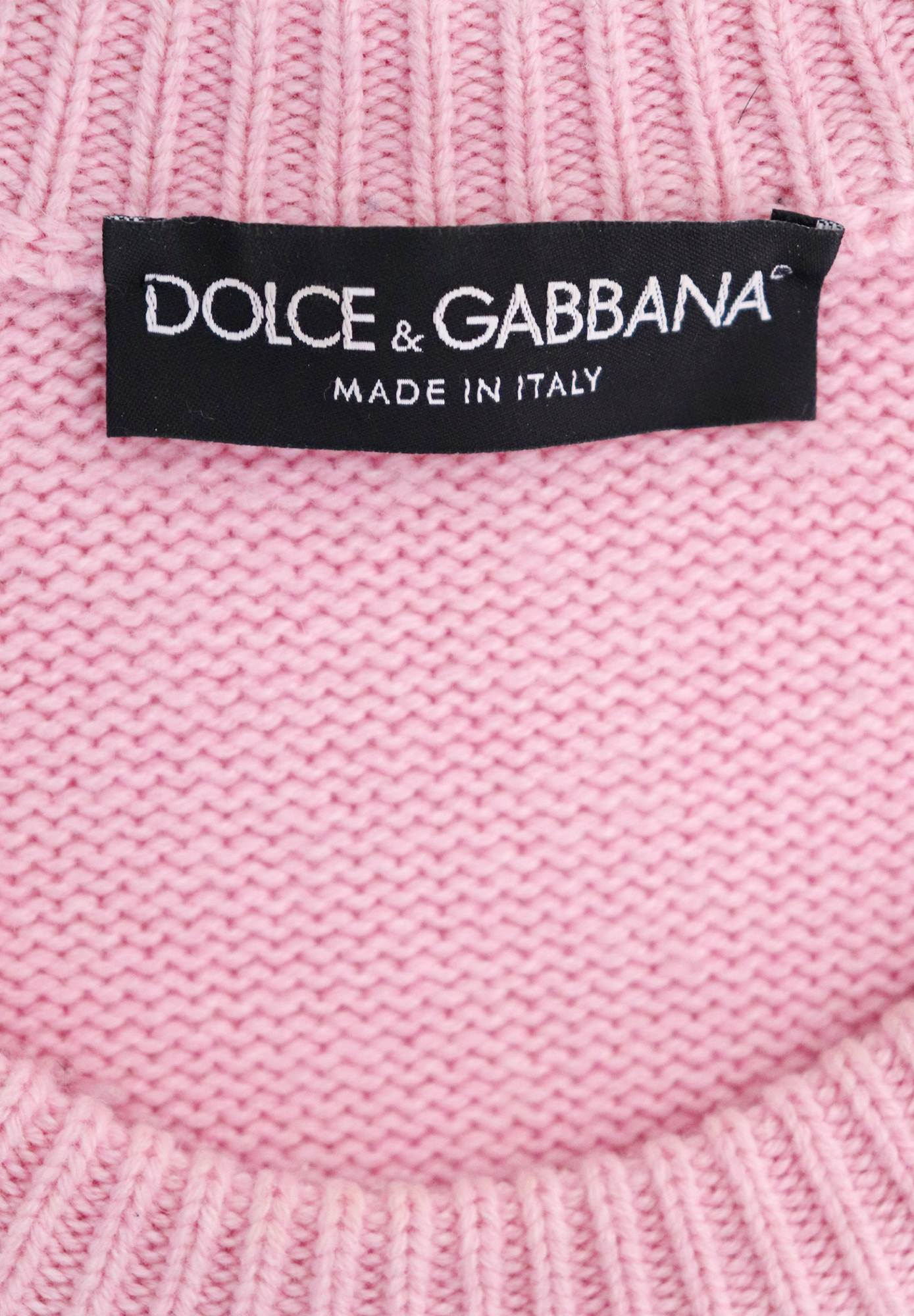 Свитер Dolce&Gabbana с вышивкой
