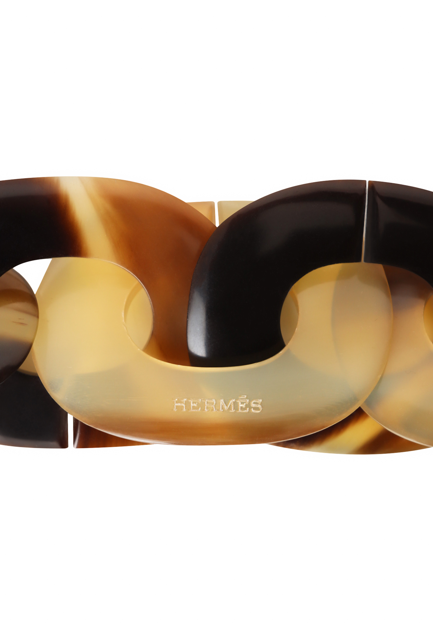 Крупное колье-цепь Hermès