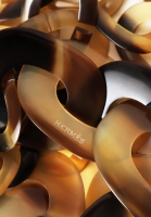 Крупное колье-цепь Hermès