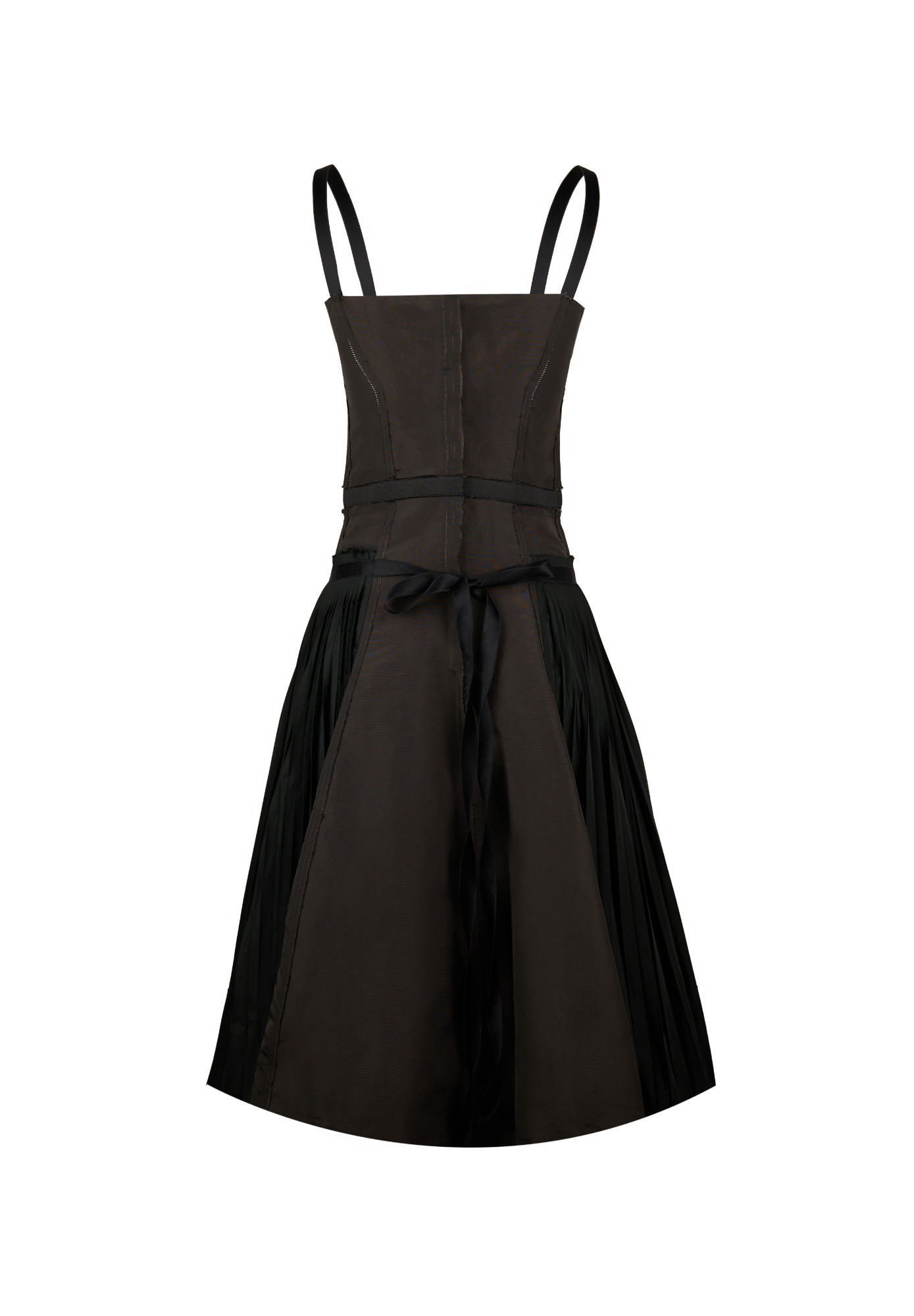 Плиссированное платье Lanvin