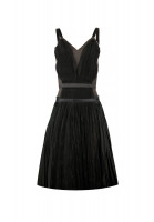 Плиссированное платье Lanvin