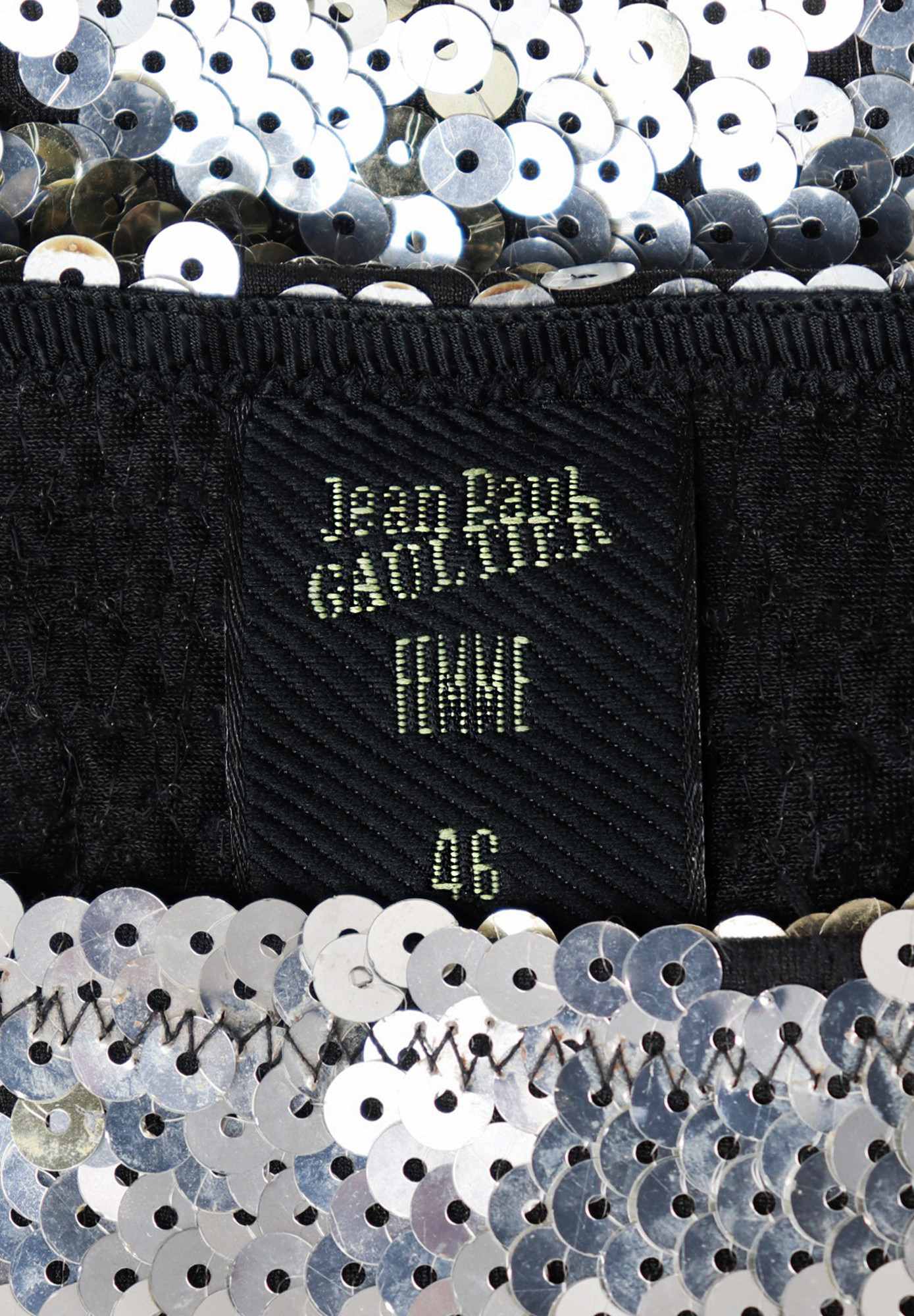 Вечернее платье Jean Paul Gaultier с пайетками