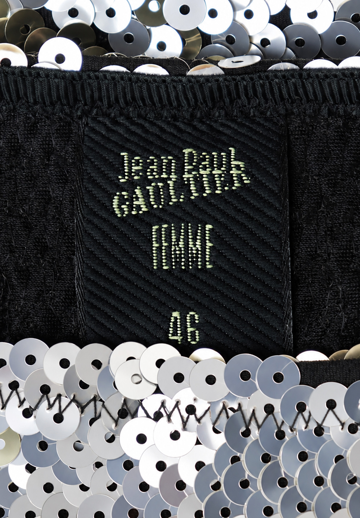 Вечернее платье Jean Paul Gaultier с пайетками