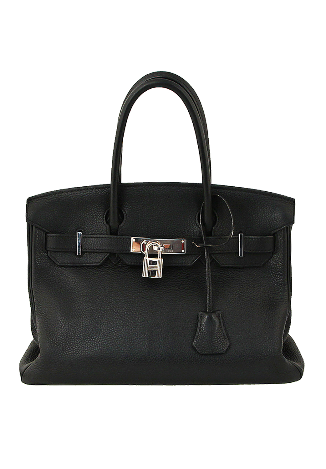 Черная сумка Hermès Birkin Clemence 30