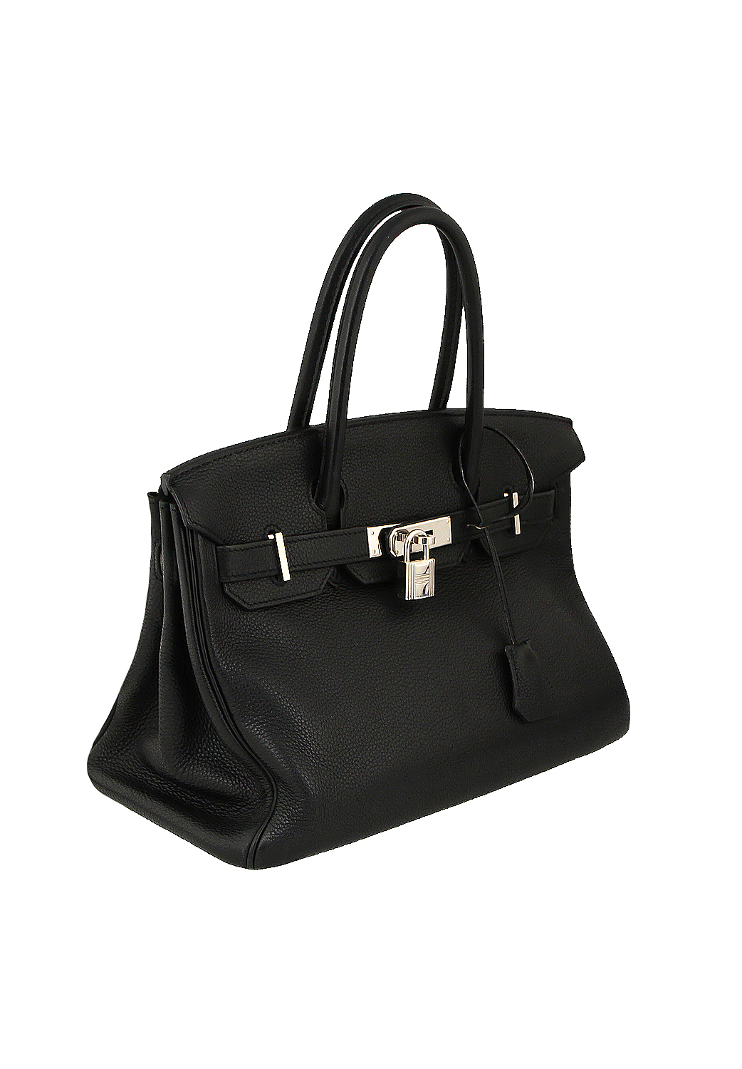 Черная сумка Hermès Birkin Clemence 30