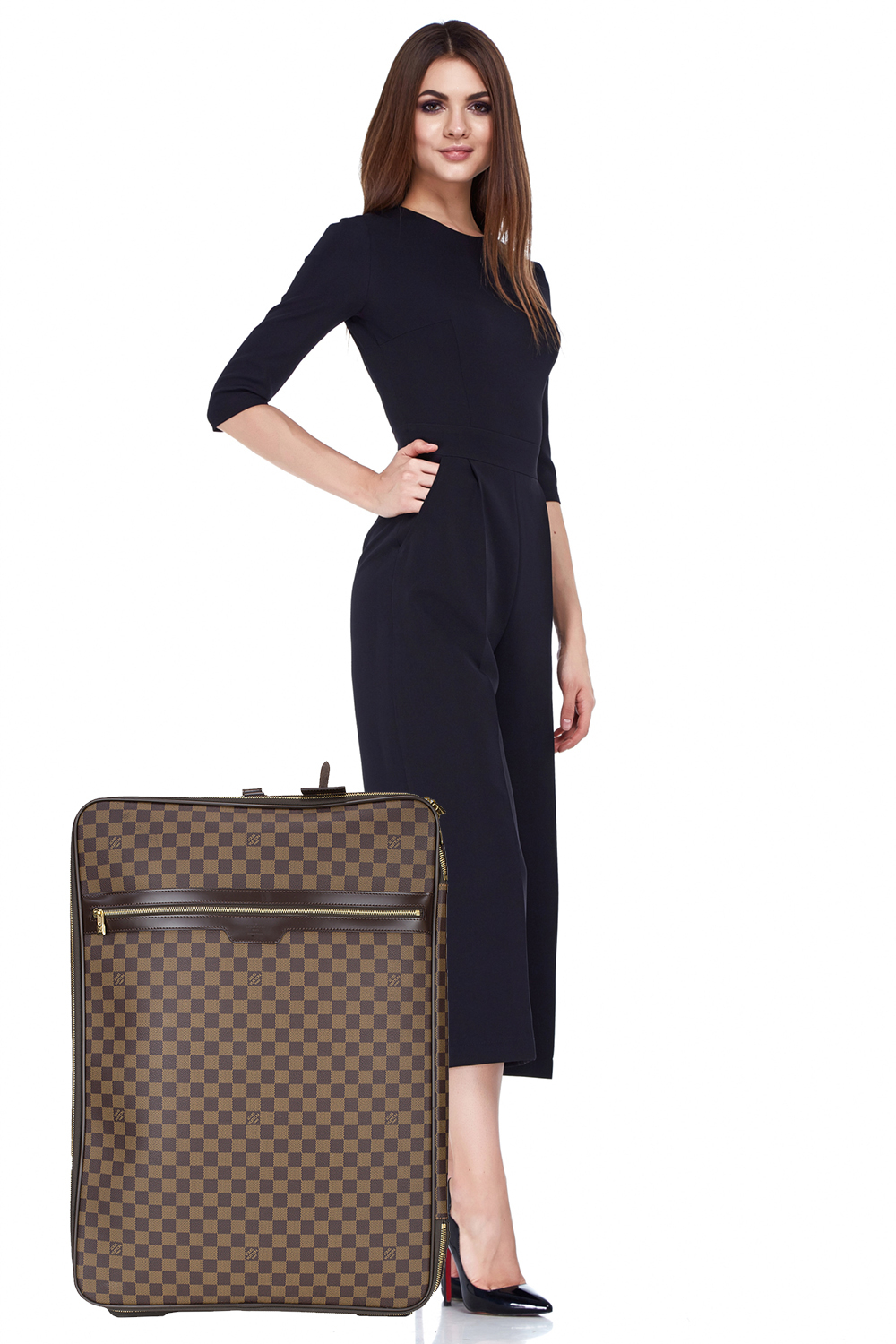 Чемодан Louis Vuitton Damier Ebene