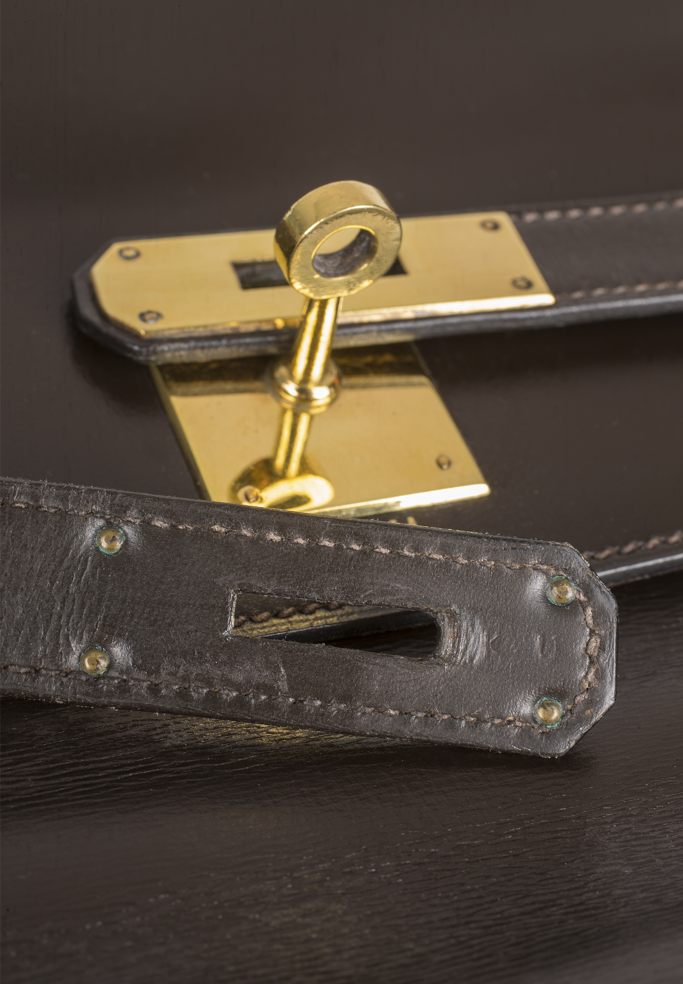 Сумка Hermès Kelly 28 Chocolate Box Retourne