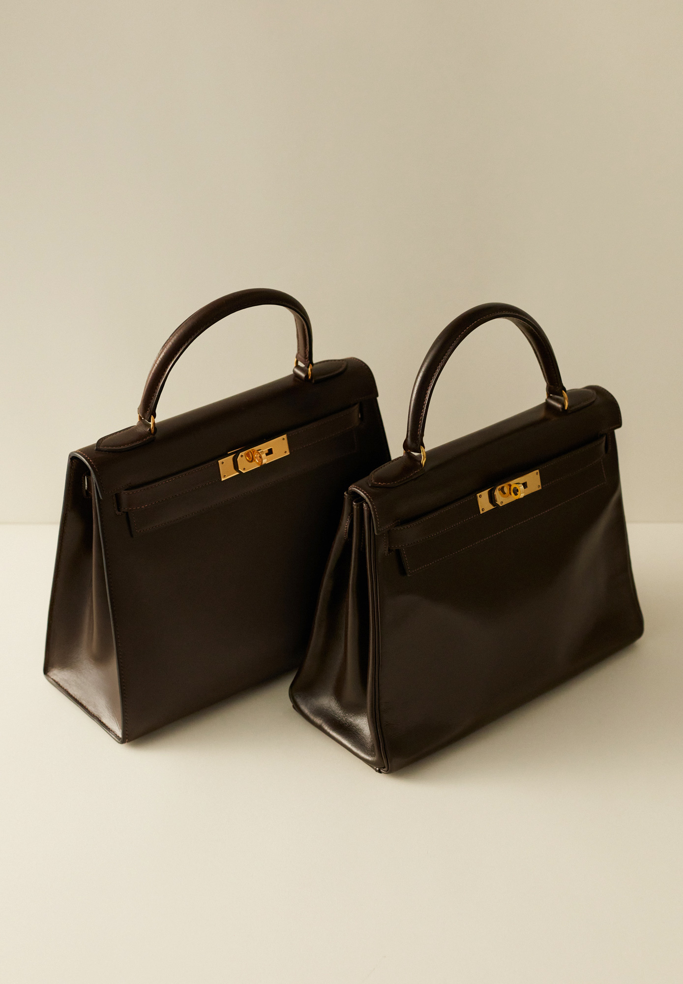 Сумка Hermès Kelly 28 Chocolate Box Retourne