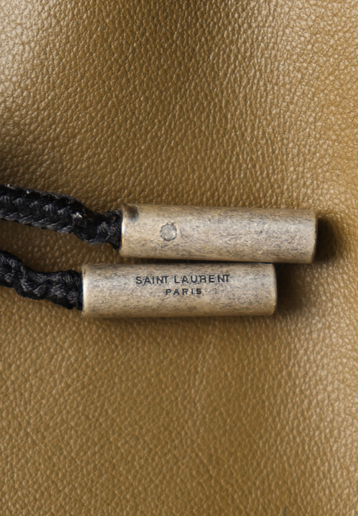 Кожаные брюки Saint Laurent