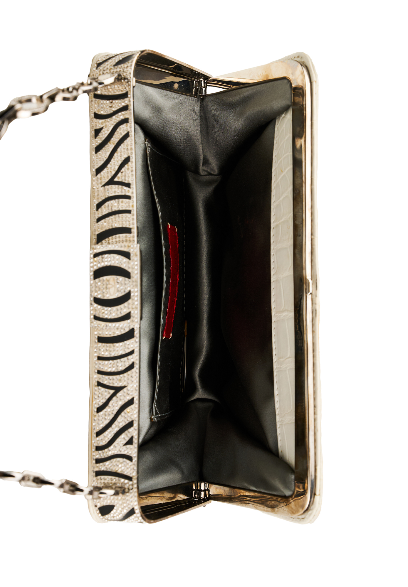 Белая сумка-клатч Valentino