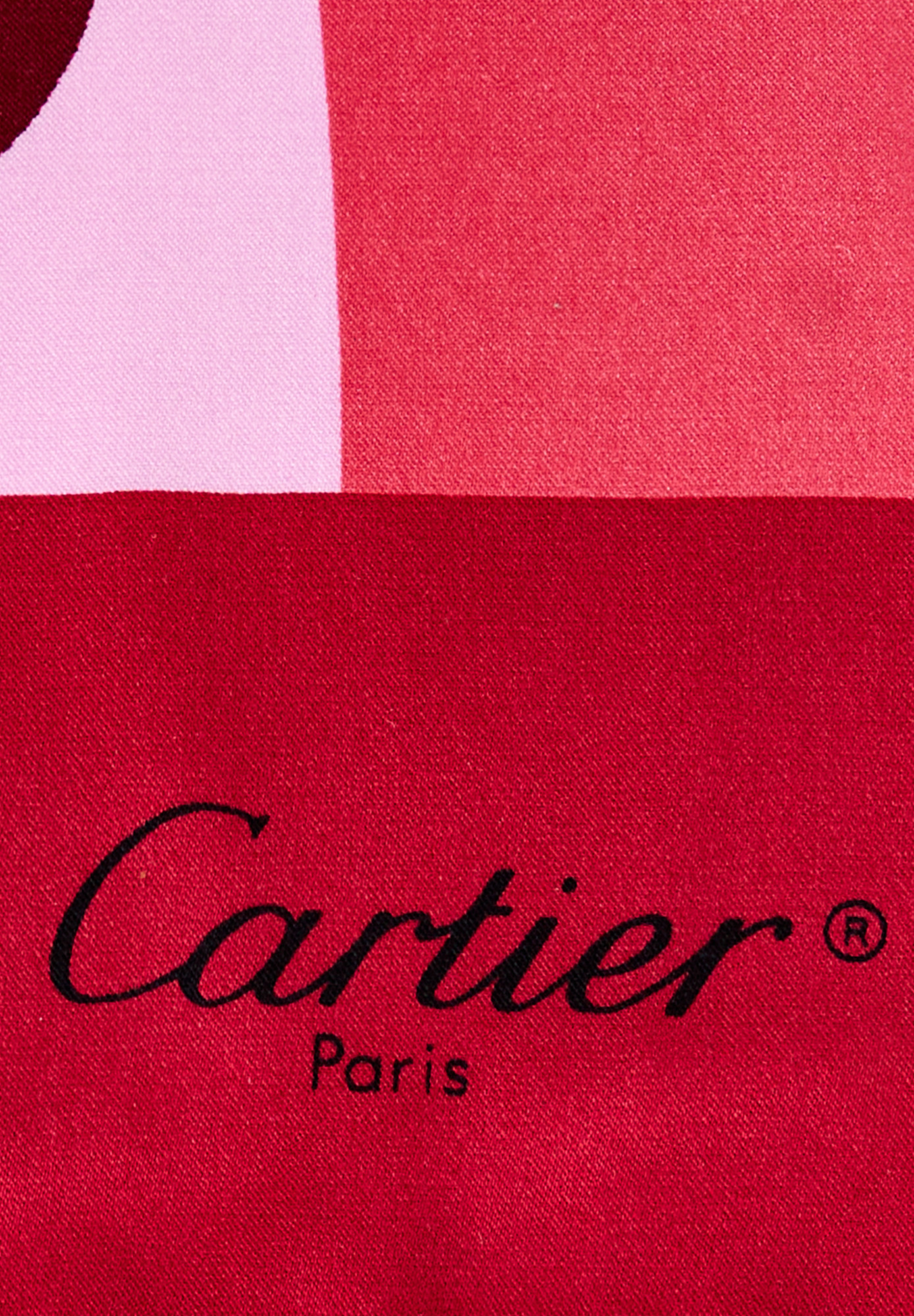 Шелковый платок Cartier