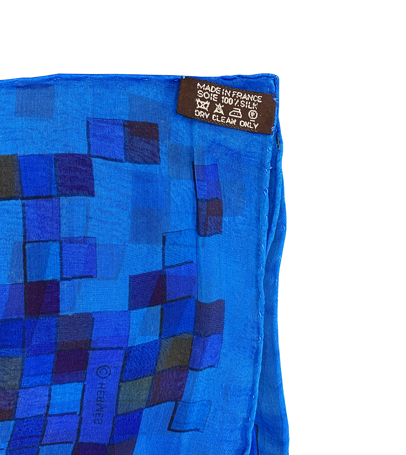 Шелковая шаль Hermès Mosaique