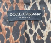 Чёрное пальто Dolce&Gabbana