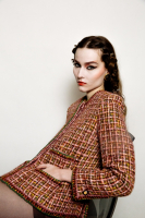 Клипсы с чёрной эмалью