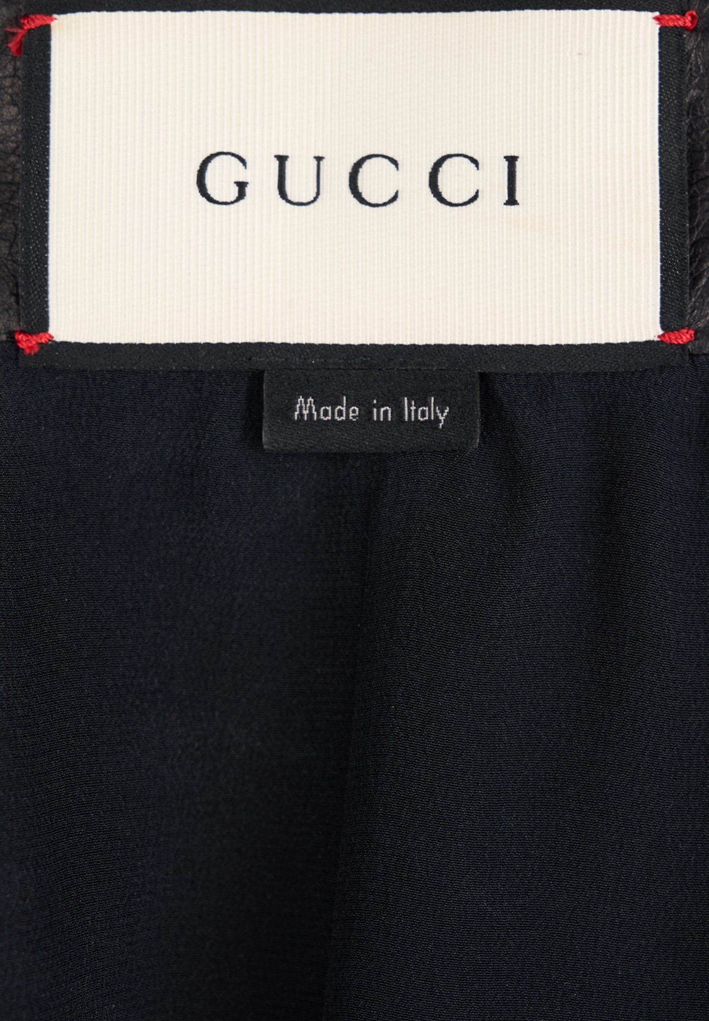 Кожаная юбка Gucci