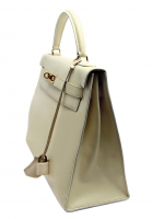 Светло-бежевая сумка Hermès Kelly 32