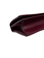 Бордовая сумка Christian Dior Diorama с пайетками