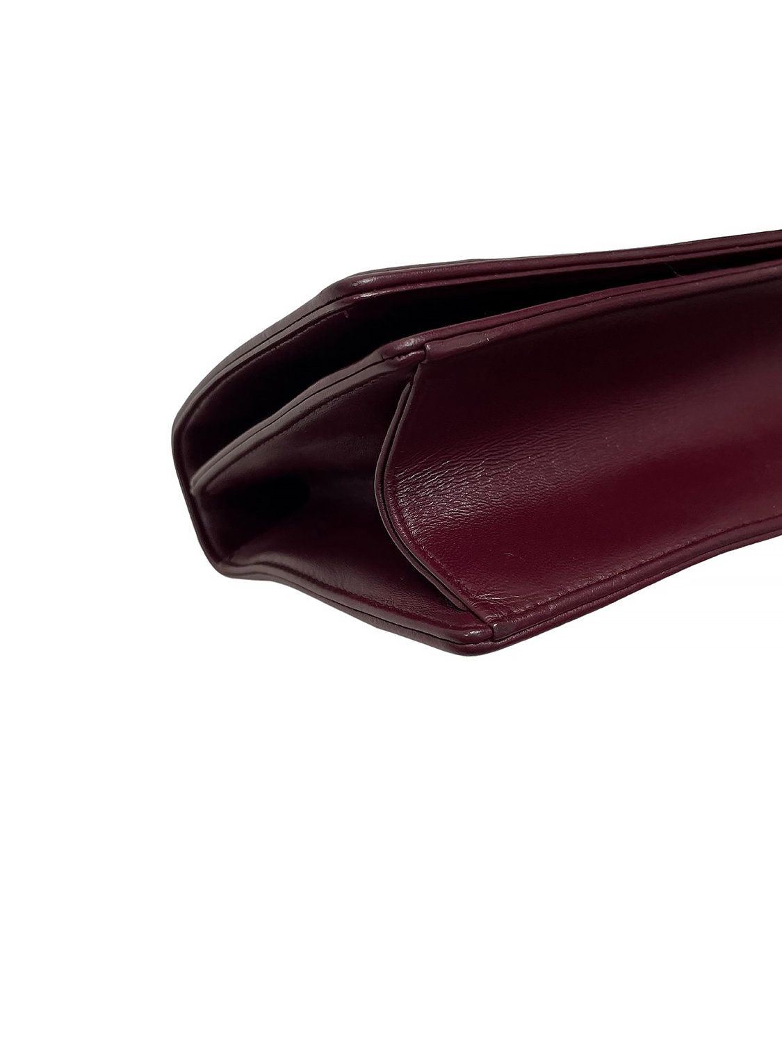 Бордовая сумка Christian Dior Diorama с пайетками