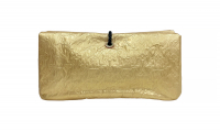 Золотистый клатч Louis Vuitton