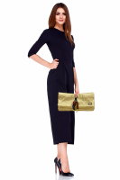 Золотистый клатч Louis Vuitton