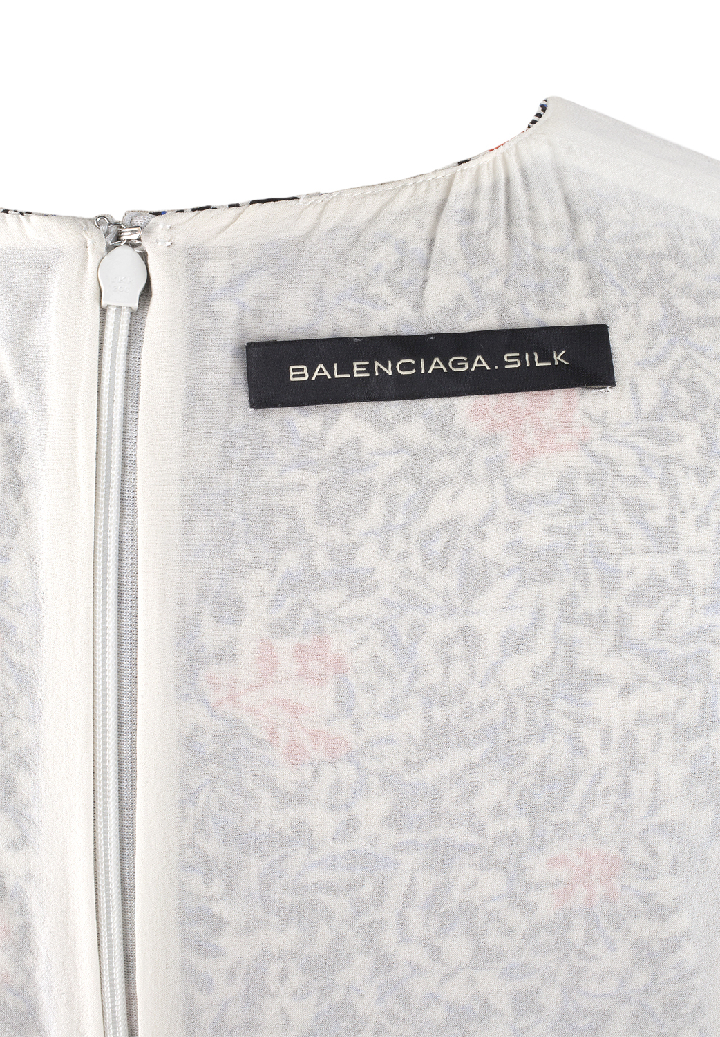 Шелковое платье Balenciaga