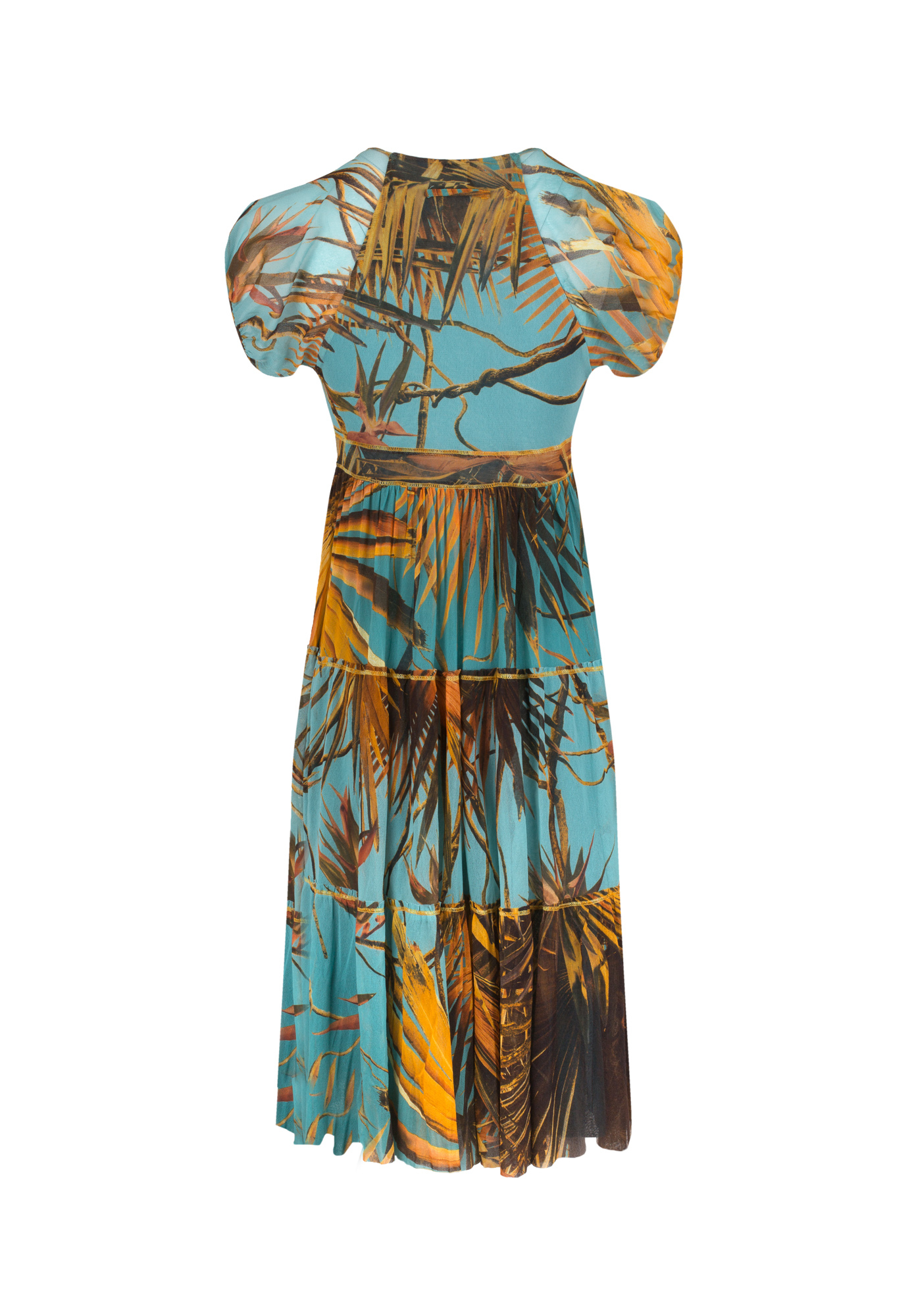 Платье Jean Paul Gaultier с цветочным принтом