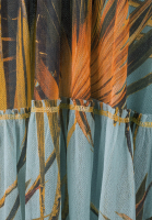 Платье Jean Paul Gaultier с цветочным принтом