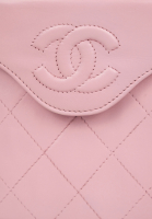 Розовая сумка Chanel Tassel Mini Bucket