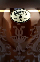 Ваза из богемского стекла