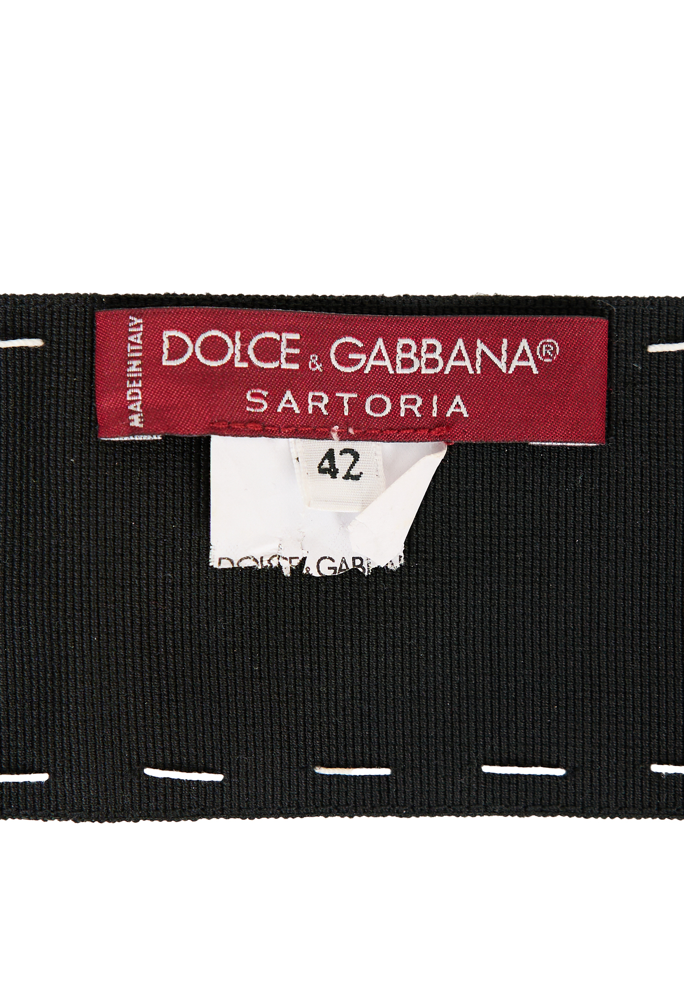 Черный пояс Dolce&Gabbana