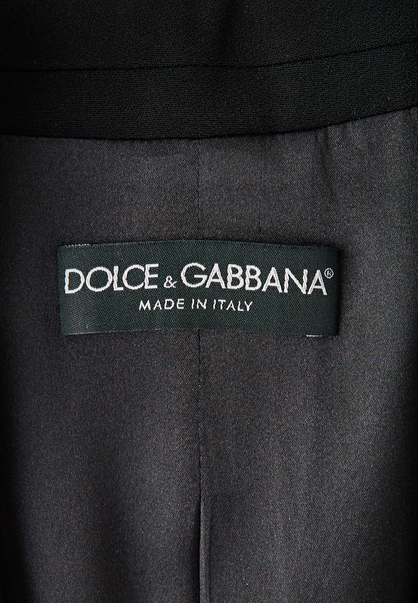 Черный жакет Dolce&Gabbana 