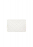 Белая сумка Chanel Coco You Mini Flap